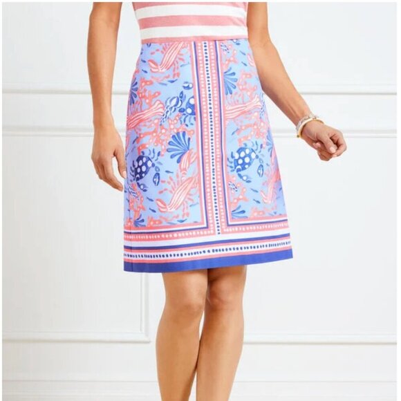 TALBOTS Canvas A-Line Skirt Size 0 - Picture 2 of 8